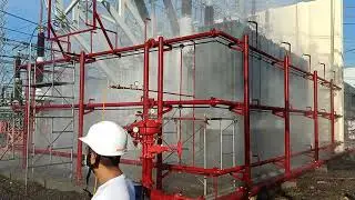 Deluge Water Spray System for 300MVA Transformer @NGCP hermosa