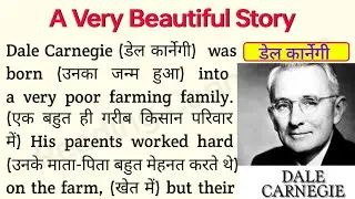 Dale Carnegie Story / Learn English through Story / English Reading Practice / Learn to Speak Eng...
