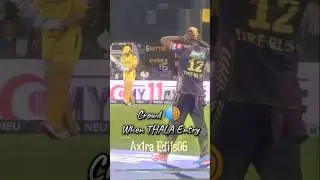 Thala for a Reason🥶💀🔥#Thala#gaush_editz#crowd #when#entry#wicket #6#RohitSharma#bumrah#Virat Kohli