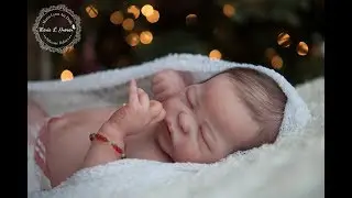 Силиконовый реборн Baby Quinlynn - Первое Рождество