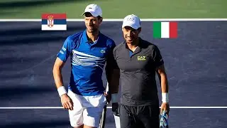 The CRAZIEST Doubles Pair in Tennis History (Djokovic & Fognini Show)