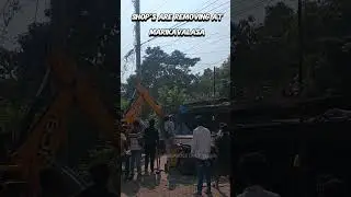 Marikavalasa Change Begins: Shops Being Removed 😢☹️ #vizag #vizagupdates #gvmc