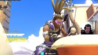 FunnyAstro Carry Lucio - POTG! [ Overwatch Season 35 Top 500 Astro ]