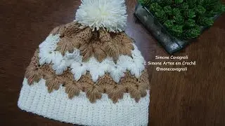 Touca ou Gorro Pé de Galinha (Sucesso garantido)! Parte 1