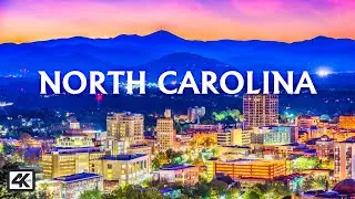 North Carolina : Fly Over Cities and Destinations [4k UHD]
