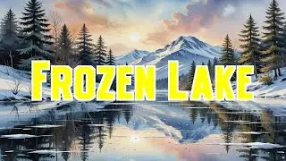 Frozen Reflections 🧊 Peaceful Music for Inner Calm