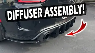 Charger 15-23 Stealth Diffuser Assembly Guide | ZL1 Addons