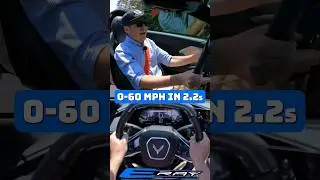 *UNREAL* 0-60 MPH in 2.2s driving the Corvette E-Ray! HOW?! 🤯