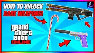 КАК РАЗБЛОКИРОВАТЬ РЕДКОЕ ОРУЖИЕ В GTA 5 ОНЛАЙН! (БЫСТРО РАЗБЛОКИРУЙТЕ редкий рельсотрон и пистолет WM-29 БЕСПЛАТНО И РАНЬШЕ!)