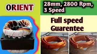 orient table fan winding data! 16 slot orient high speed winding data! kvl technical