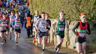Chevin Chase 2022: 2000 Runners Compete in Boxing Day Race in Guiseley, West Yorkshire