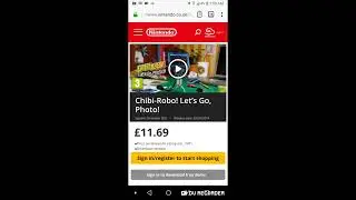 Chibi-Robo! Let's Go, Photo! NostalJunk Contest Website