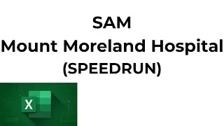 Больница Маунт-Морленд | Новые перспективы Excel 2019 | Модуль 9 Проект SAM 1a (скоростной забег)