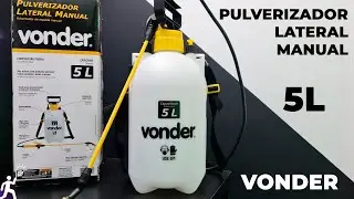 PULVERIZADOR LATERAL MANUAL VONDER 5 LITROS