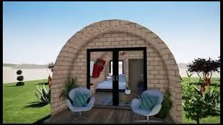 Bungalow vo&ucirc;te nubienne - BTC