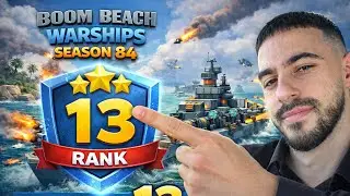 Decent wins to reach rank 13 in Boom Beach Warships /Leandro Boom