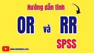 Hướng dẫn tính OR và RR với SPSS | TS.BS.Vũ Duy Kiên