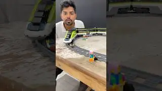 Lego High Speed Passenger Train What Cute Girl Stop Drama On Tracks