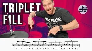 KILLER SOUNDING TRIPLET DRUM FILL