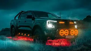 FIREFLY DRIVING LIGHT & UNITY UNDER GLOW - FORD RANGER RAPTOR - STRANDS LIGHTING DIVISION