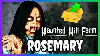 2024 Haunted Hill Farm ANIMATRONIC Unboxing ROSEMARY Zombie Girl