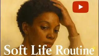 A Gentle Day at Home | Cutting My 4C Hair, Soft Breakfast, Rainy Walk & Childhood Memories