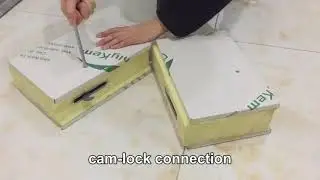 Cold room Panel with Cam-lock