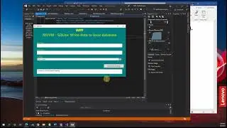 WPF MVVM - local database with SQLite (Part 8)