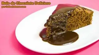 Bolo de Chocolate Delicioso