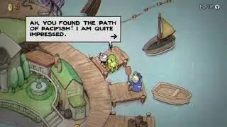 Cuphead Pacifist achievement unlocking black & white filter