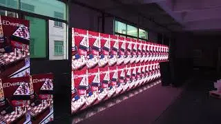 P4.81 outdoor front service LED Screen, high brightness