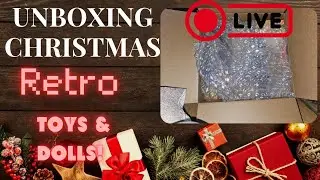 OPENING UP A BIG BOX OF RETRO THEMED TOYS & DOLLS!