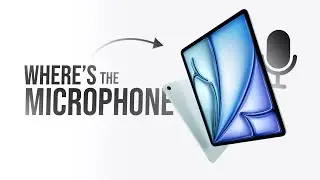 Где находится микрофон на iPad? (объяснение)