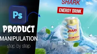 How to create Shark Product Manipulation in Photoshop.