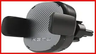 Kenu Airframe Car Phone Mount Wireless Charger - Air Vent Cell Phone Holder - 360 Degree Pivot