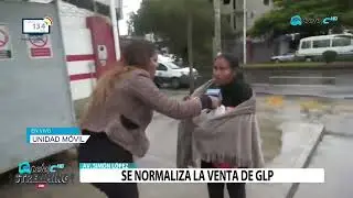 AV. SIMON LOPEZ: SE NORMALIZA LA VENTA DE GLP.