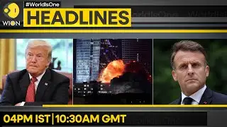 Macron Urges Diplomatic Solution To Iran | Iran Rejects Any Negotiations With US | WION Headlines