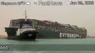 [Latest]Cargo ship goes aground, is refloated in Egypt's Suez Canal