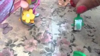Bella the pop star meets the Shopkins in a weird way