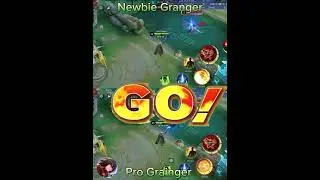 Pro vs Newbie Granger #mobilelegends #grangertips #grangerguide #mlbb