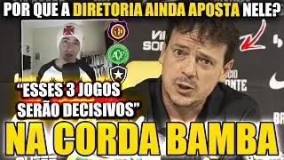 DINIZ TEM QUE CAIR? MINHA OPINIÃO SOBRE O CASO | ÚLTIMAS NOTÍCIAS DO VASCO