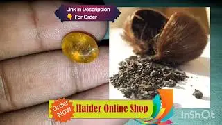 Pukhraj Stone | Pukhraj Stone Benefits , Sadqat , wazaif | Haider Online Shop