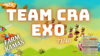 FARM KAMAS EN TEAM CRA EXO ET ANNONCE TEAM DE ZERO POUR DETRUIRE GROBE ET BOSS THL SUR DOFUS RETRO