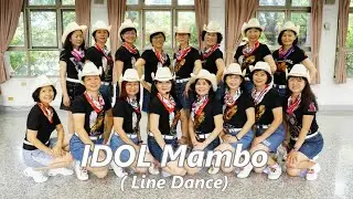 IDOL Mambo｜Line Dance by Pony Chen｜偶像曼波｜4K