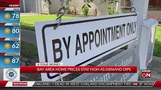 Bay Area home prices stay high as demand dips