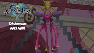 Kingdom Hearts Final Mix | Proud Mode | Trickmaster Boss Fight