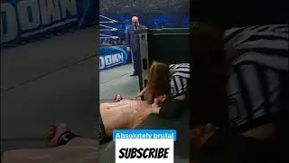 Solo sikoa attempts to end Sheamas career #wwe#smackdown #sheamus #bloodlin#viral #romanreings