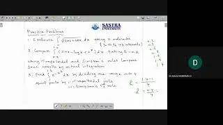Unit 3 - Lecture 10 - Numerical Integration class 2