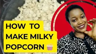 How to make delicious and crunchy popcorn #popcorn #howto #healthysnacks 