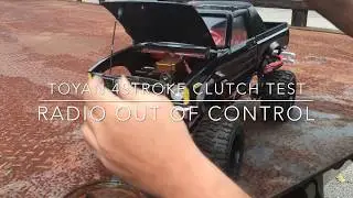 TOYAN 4 STROKE  RC TOYOTA TEST DRIVE!!!!
